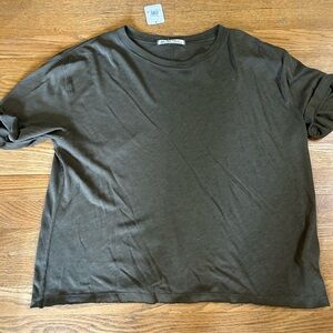 We The Free Olive Green Tee